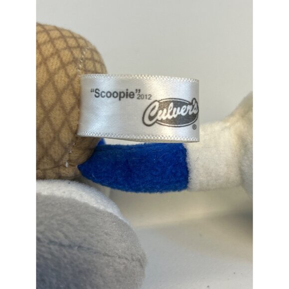 Culver's Restaurant Scoopie Mascot Plush Ice Cream Cone Collectible Stuffed Toy - Picture 3 of 3